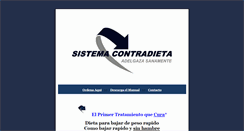 Desktop Screenshot of contradieta.com