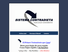 Tablet Screenshot of contradieta.com